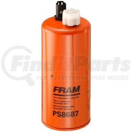 PS8687 by FRAM - Spin-on Fuel Water Separator Filter