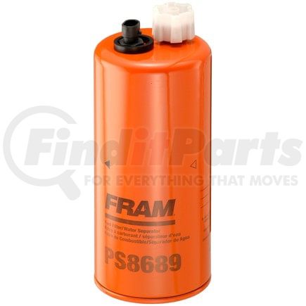 PS8689 by FRAM - Spin-on Fuel Water Separator Filter