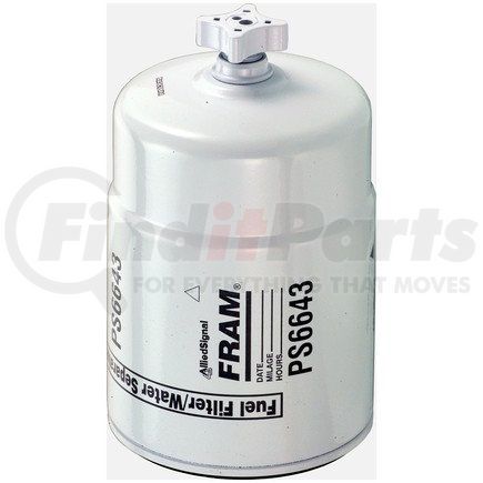 PS6643 by FRAM - Spin-on Fuel Water Separator Filter