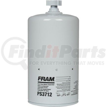 PS3712 by FRAM - Spin-on Fuel Water Separator Filter