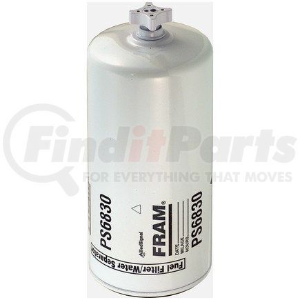 PS6830 by FRAM - Spin-on Fuel Water Separator Filter
