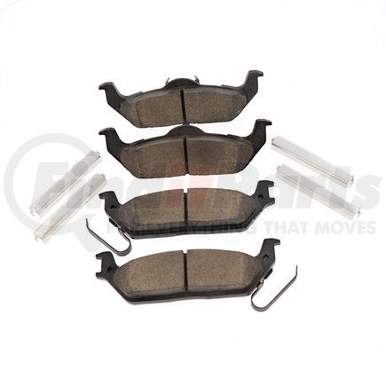 BR1012D by MOTORCRAFT - Disc Brake Pad Kit - Rear