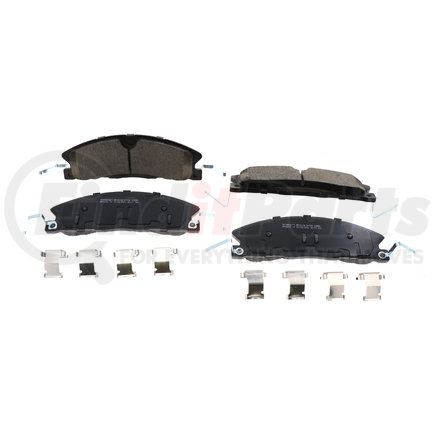 BR1611B by MOTORCRAFT - Disc Brake Pad Kit - Front, Rear