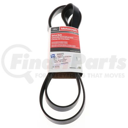 JK6891B by MOTORCRAFT - Serpentine Belt Motorcraft JK6-891-B