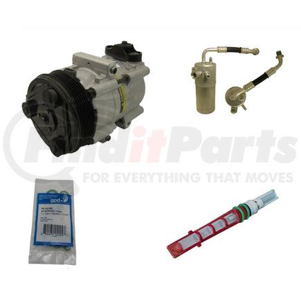 9632262PB by GLOBAL PARTS DISTRIBUTORS - A/C Compressor Kit, for 02-03 Ford F-150/2004 Ford F-150 Heritage/2002 Lincoln Blackwood