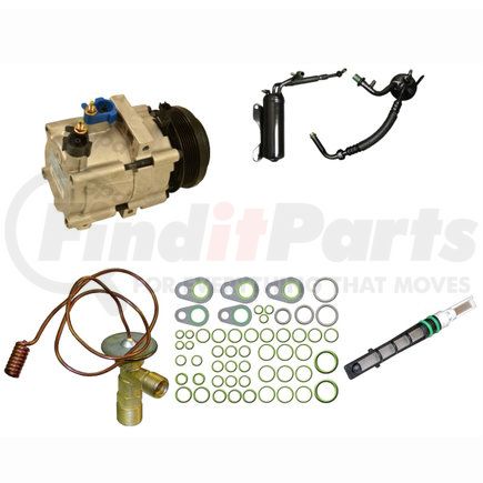 9633486PB by GLOBAL PARTS DISTRIBUTORS - A/C Compressor Kit, for 08-14 Ford E-150/E-250/08-14, 16-18 Ford E350 Super Duty/08-16 Ford E450 Super Duty