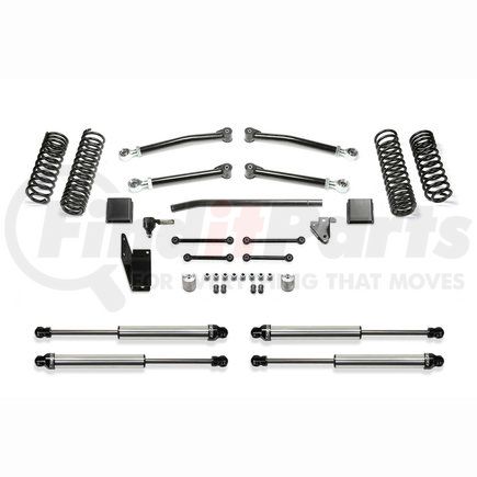 K4195DL by FABTECH - Trail Lift System; 3 in. w/2.25DLSS Shocks; w/Drag Link/Trail Kit;