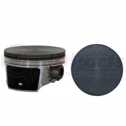 P5050450 by ENGINETECH, INC. - Engine Piston Set, Dish Top