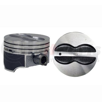 P50168040 by ENGINETECH, INC. - Engine Piston Set, Flat Top