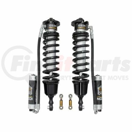 58755 by ICON - 3.0 Series Remote Reservoir CDCV Front Coilover Kit, for 2007+ Toyota Tundra