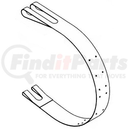 A03-28628-002 by FREIGHTLINER - Multi-Purpose Band Clamp