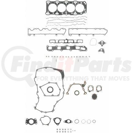 Fel-Pro HS 9115 PT Engine Cylinder Head Gasket Set PermaTorque Engine Cylinder Head Gasket Set