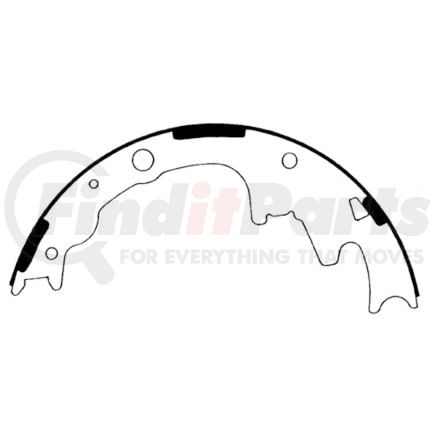 112.0704 by CENTRIC - Heavy Duty Brake Shoes