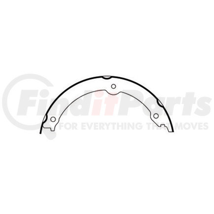 Centric 111.0943 Parking Brake Shoe Premium Parking Brake Shoes