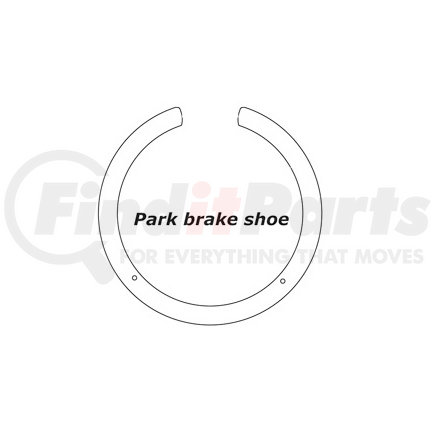 111.088 by CENTRIC - Premium Parking Brake Shoes