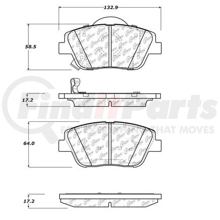 106.14440 by CENTRIC - PosiQuiet Extended Wear