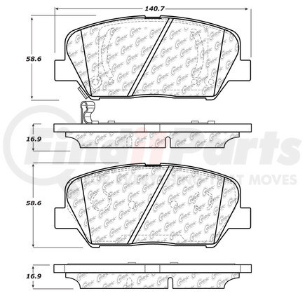 106.14130 by CENTRIC - PosiQuiet Extended Wear