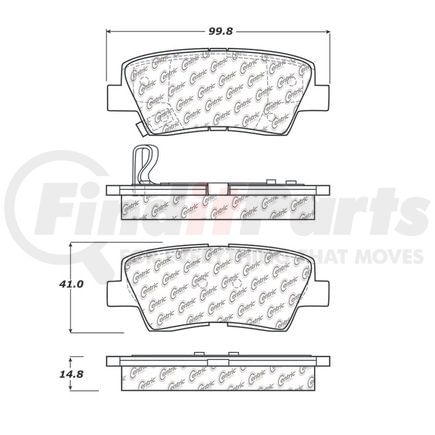 106.13130 by CENTRIC - BRAKE PARTS