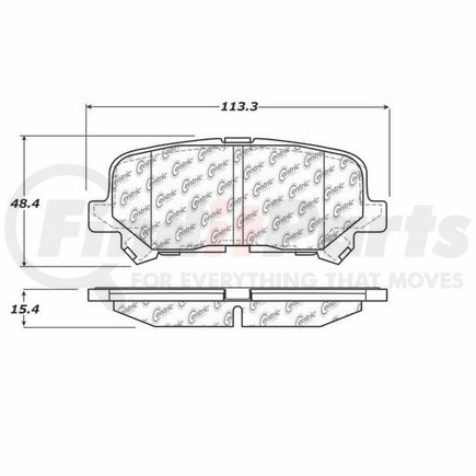 106.12810 by CENTRIC - PosiQuiet Extended Wear