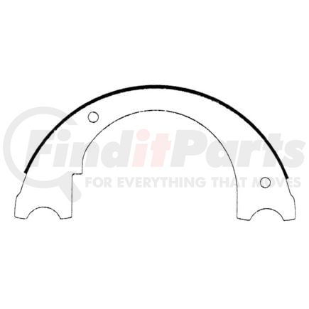 Centric 111.0646 Parking Brake Shoe Premium Parking Brake Shoes