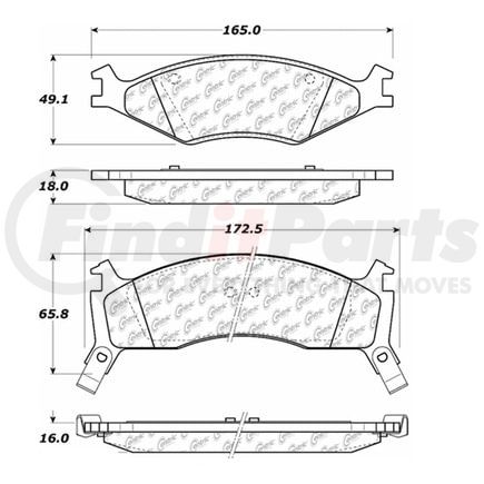 106.06700 by CENTRIC - BRAKE PARTS