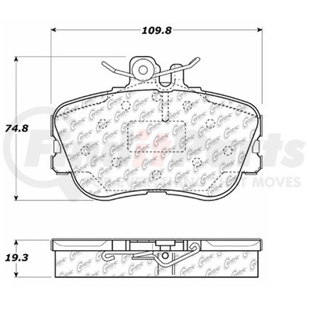 106.06450 by CENTRIC - PosiQuiet Extended Wear