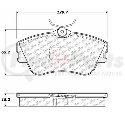 106.06380 by CENTRIC - PosiQuiet Extended Wear