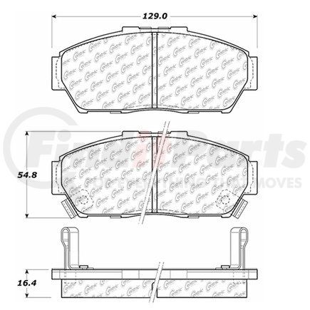 106.06170 by CENTRIC - PosiQuiet Extended Wear