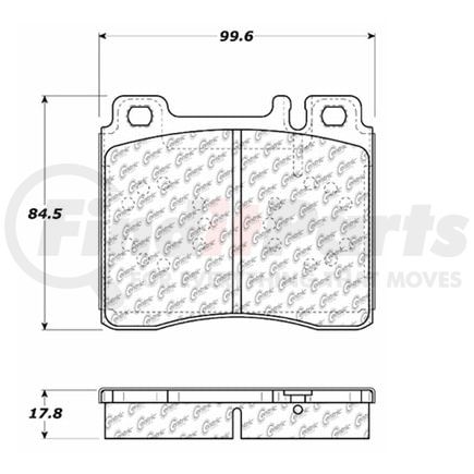 106.05770 by CENTRIC - PosiQuiet Extended Wear