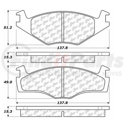 106.05690 by CENTRIC - PosiQuiet Extended Wear