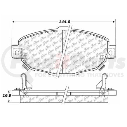 106.05710 by CENTRIC - PosiQuiet Extended Wear