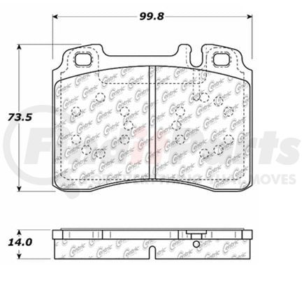 106.05611 by CENTRIC - PosiQuiet Extended Wear