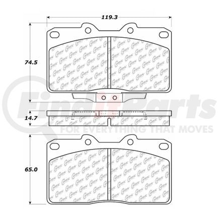 106.05310 by CENTRIC - PQ Extended Wear