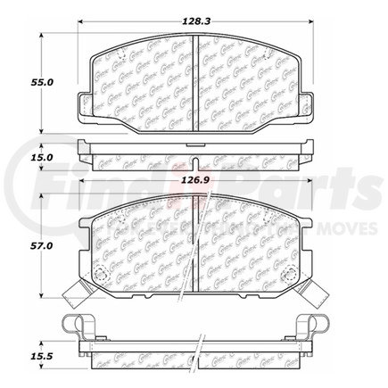 106.05270 by CENTRIC - PosiQuiet Extended Wear