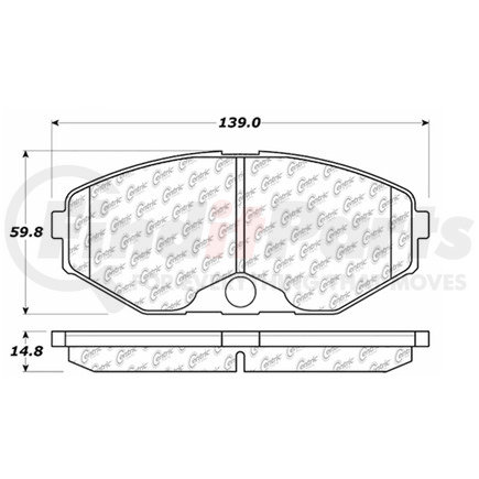106.04860 by CENTRIC - PosiQuiet Extended Wear