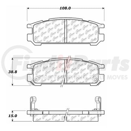 106.04710 by CENTRIC - PosiQuiet Extended Wear