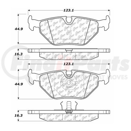 106.03960 by CENTRIC - PosiQuiet Extended Wear