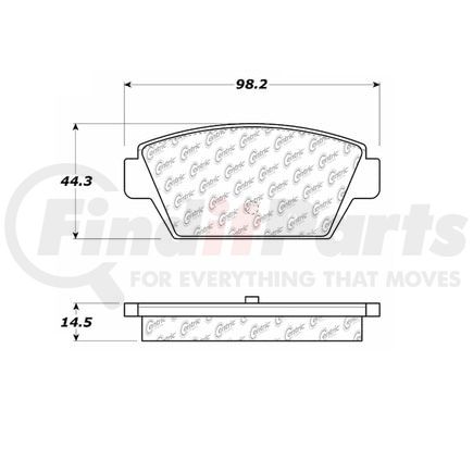 106.03290 by CENTRIC - PosiQuiet Extended Wear