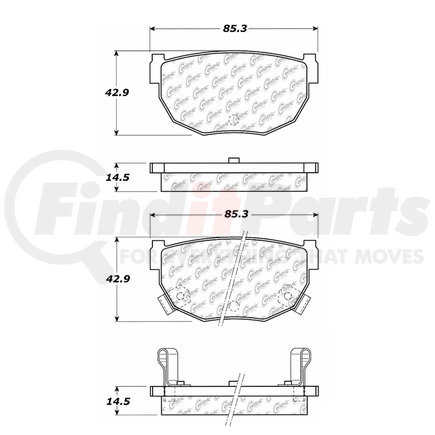 106.02720 by CENTRIC - PosiQuiet Extended Wear