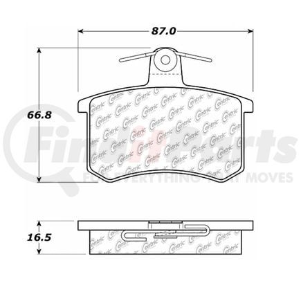 106.02280 by CENTRIC - PosiQuiet Extended Wear