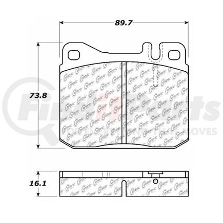 106.01451 by CENTRIC - PosiQuiet Extended Wear