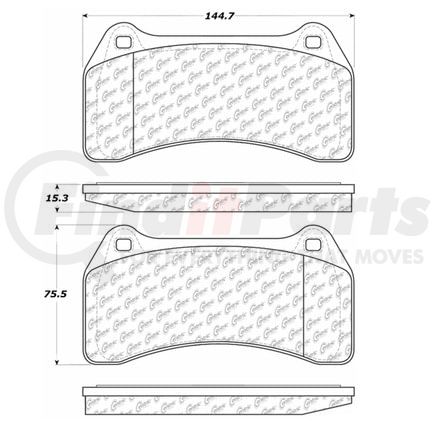 106.09380 by CENTRIC - PosiQuiet Extended Wear