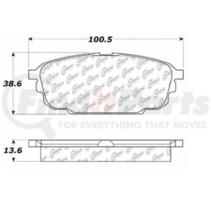 106.08920 by CENTRIC - PosiQuiet Extended Wear