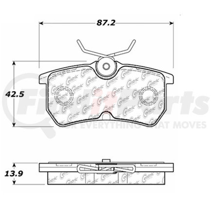 106.08860 by CENTRIC - PosiQuiet Extended Wear