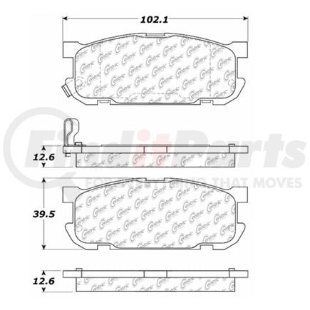 106.08910 by CENTRIC - PQ Extended Wear
