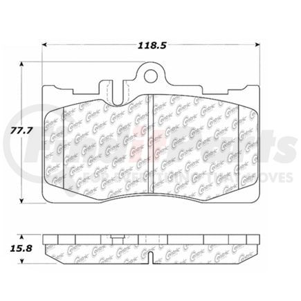 106.08700 by CENTRIC - PosiQuiet Extended Wear