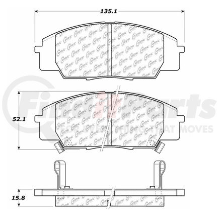 106.08290 by CENTRIC - PosiQuiet Extended Wear