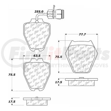 106.08391 by CENTRIC - PosiQuiet Extended Wear