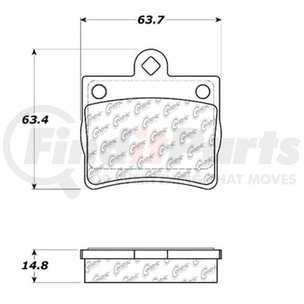 106.07390 by CENTRIC - PosiQuiet Extended Wear