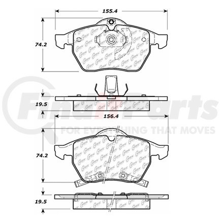 106.07360 by CENTRIC - PosiQuiet Extended Wear